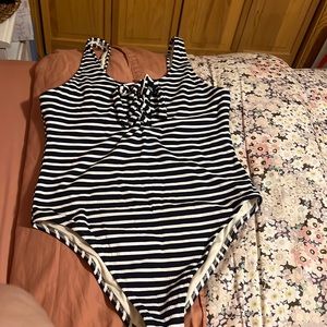 Striped Aerie One piece